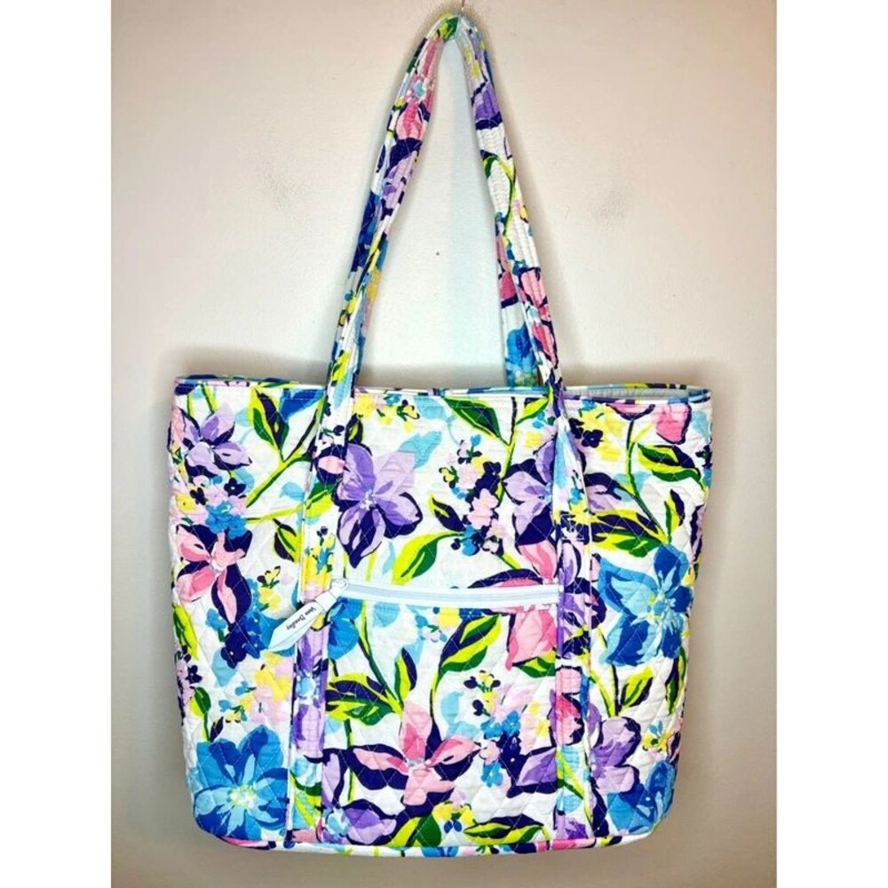 Vera Bradley Vera Tote Marian Floral Quilted Cotton Shoulder Bag Retired